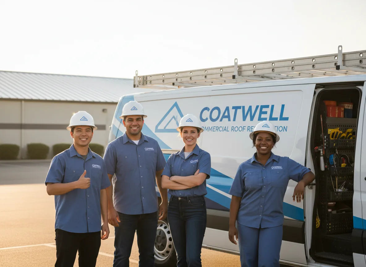 Commercial roof coating company in Bucoda, WA